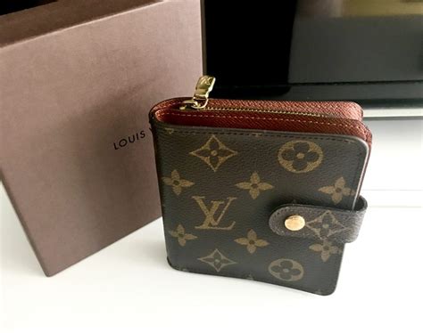 lv compact wallet|louis vuitton small card wallet.